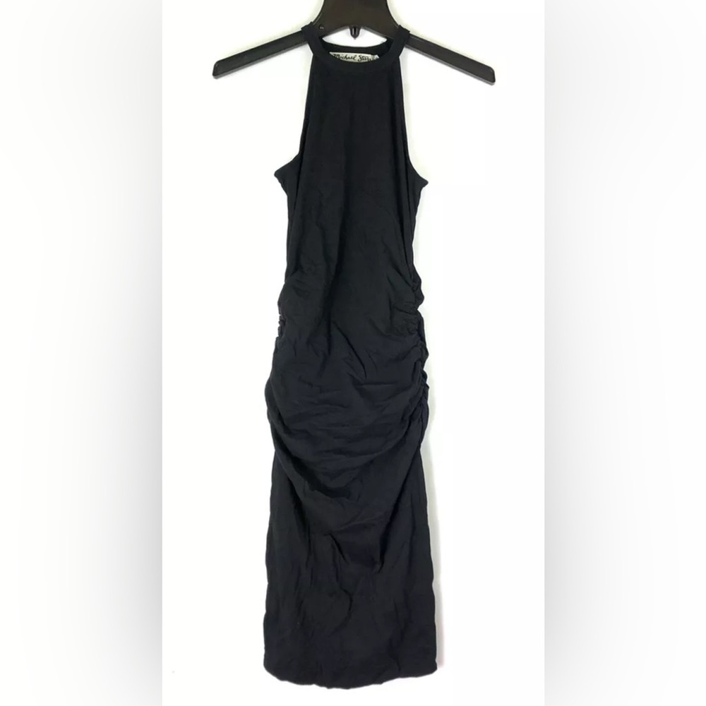 Michael Stars, Women’s Black Halter Sleeveless Midi Dress, Size XS